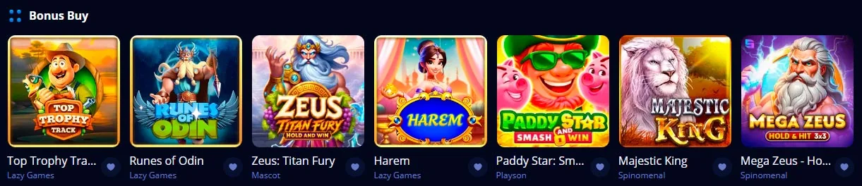 বোনাস বাই Marvel Casino